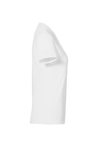 HAKRO Damen V-Shirt Stretch 172 weiß