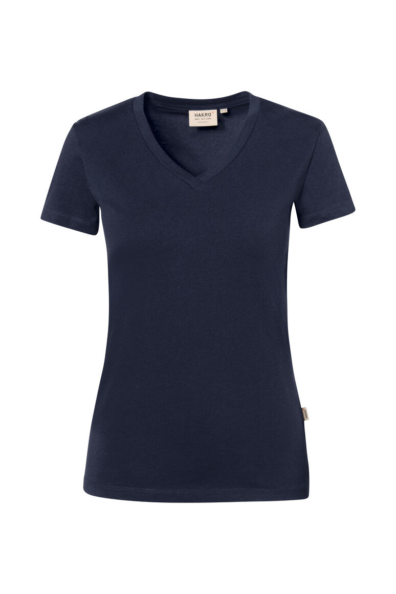 HAKRO Damen V-Shirt Stretch 172 tinte