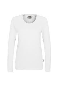 HAKRO Damen Longsleeve Classic 178 weiß