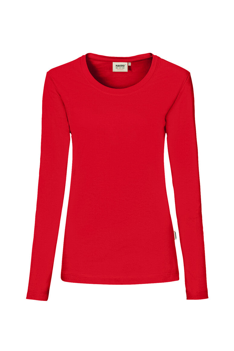 HAKRO Damen Longsleeve MIKRALINAR® 179 rot