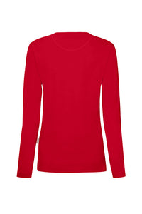 HAKRO Damen Longsleeve MIKRALINAR® 179 rot
