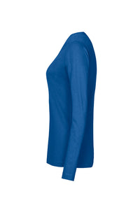 HAKRO Damen Longsleeve MIKRALINAR® 179 royalblau