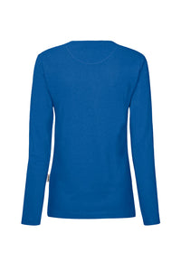 HAKRO Damen Longsleeve MIKRALINAR® 179 royalblau