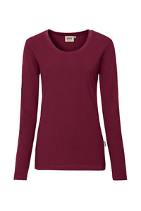 HAKRO Damen Longsleeve MIKRALINAR® 179 weinrot