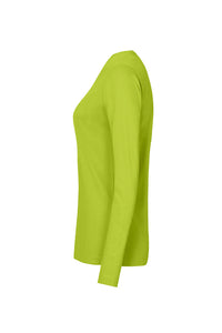 HAKRO Damen Longsleeve MIKRALINAR® 179 kiwi