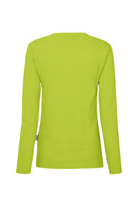HAKRO Damen Longsleeve MIKRALINAR® 179 kiwi