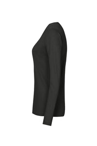 HAKRO Damen Longsleeve MIKRALINAR® 179 karbongrau