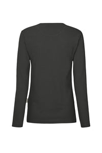 HAKRO Damen Longsleeve MIKRALINAR® 179 karbongrau
