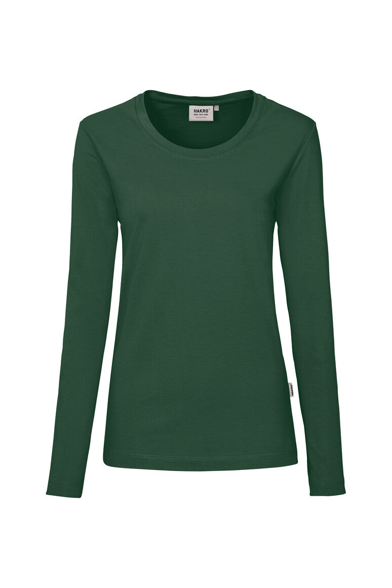HAKRO Damen Longsleeve MIKRALINAR® 179 tanne