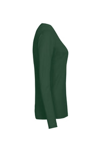 HAKRO Damen Longsleeve MIKRALINAR® 179 tanne