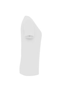 HAKRO Damen V-Shirt MIKRALINAR® 181 weiß