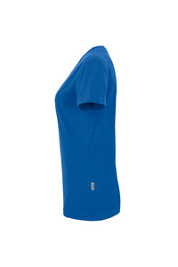HAKRO Damen V-Shirt MIKRALINAR® 181 royalblau