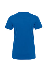HAKRO Damen V-Shirt MIKRALINAR® 181 royalblau