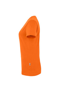HAKRO Damen V-Shirt MIKRALINAR® 181 orange