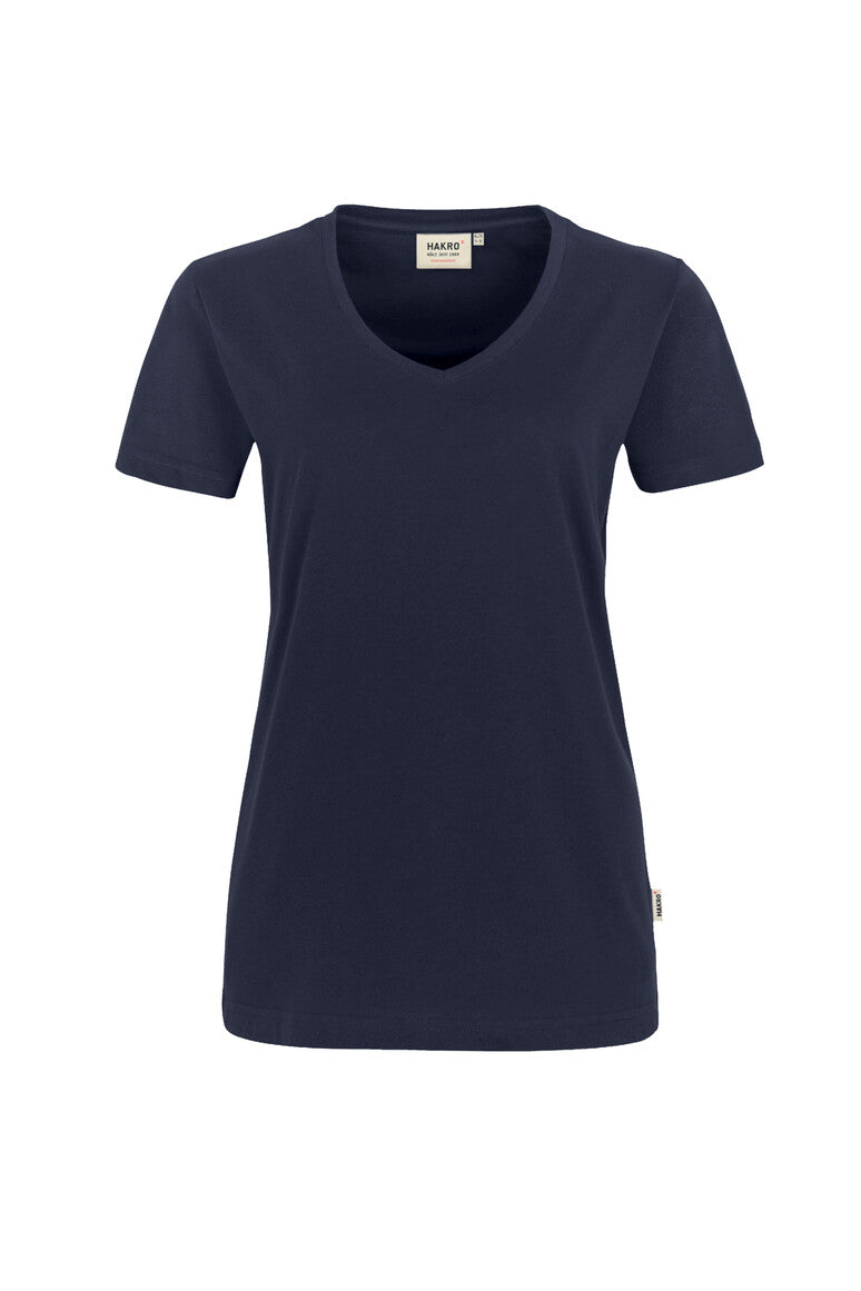 HAKRO Damen V-Shirt MIKRALINAR® 181 tinte