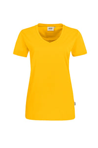 HAKRO Damen V-Shirt MIKRALINAR® 181 sonne