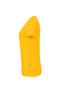 HAKRO Damen V-Shirt MIKRALINAR® 181 sonne