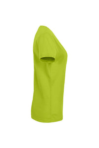 HAKRO Damen V-Shirt MIKRALINAR® 181 kiwi