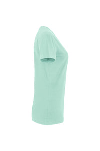 HAKRO Damen V-Shirt MIKRALINAR® 181 eisgrün