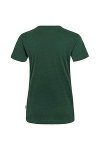 HAKRO Damen V-Shirt MIKRALINAR® 181 tanne