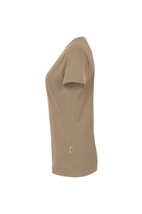 HAKRO Damen V-Shirt MIKRALINAR® 181 khaki