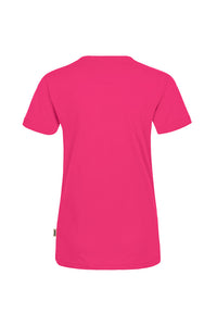 HAKRO Damen V-Shirt MIKRALINAR® 181 magenta