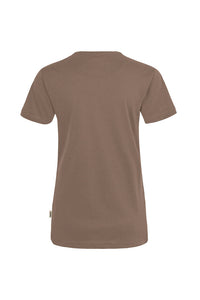 HAKRO Damen V-Shirt MIKRALINAR® 181 nougat