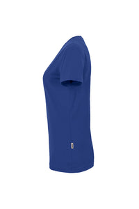 HAKRO Damen V-Shirt MIKRALINAR® 181 ultramarinblau