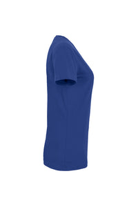 HAKRO Damen V-Shirt MIKRALINAR® 181 ultramarinblau