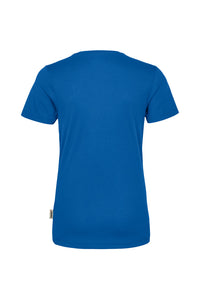 HAKRO Damen V-Shirt COOLMAX® ECO 187 royalblau
