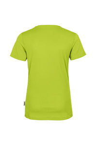 HAKRO Damen V-Shirt COOLMAX® ECO 187 kiwi