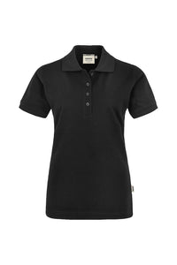 HAKRO Damen Poloshirt Pima-Baumwolle 201 schwarz