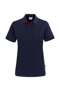 HAKRO Damen Poloshirt Casual 203 tinte/rot