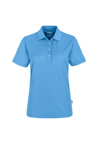 HAKRO Damen Poloshirt COOLMAX® ECO 206 malibublau