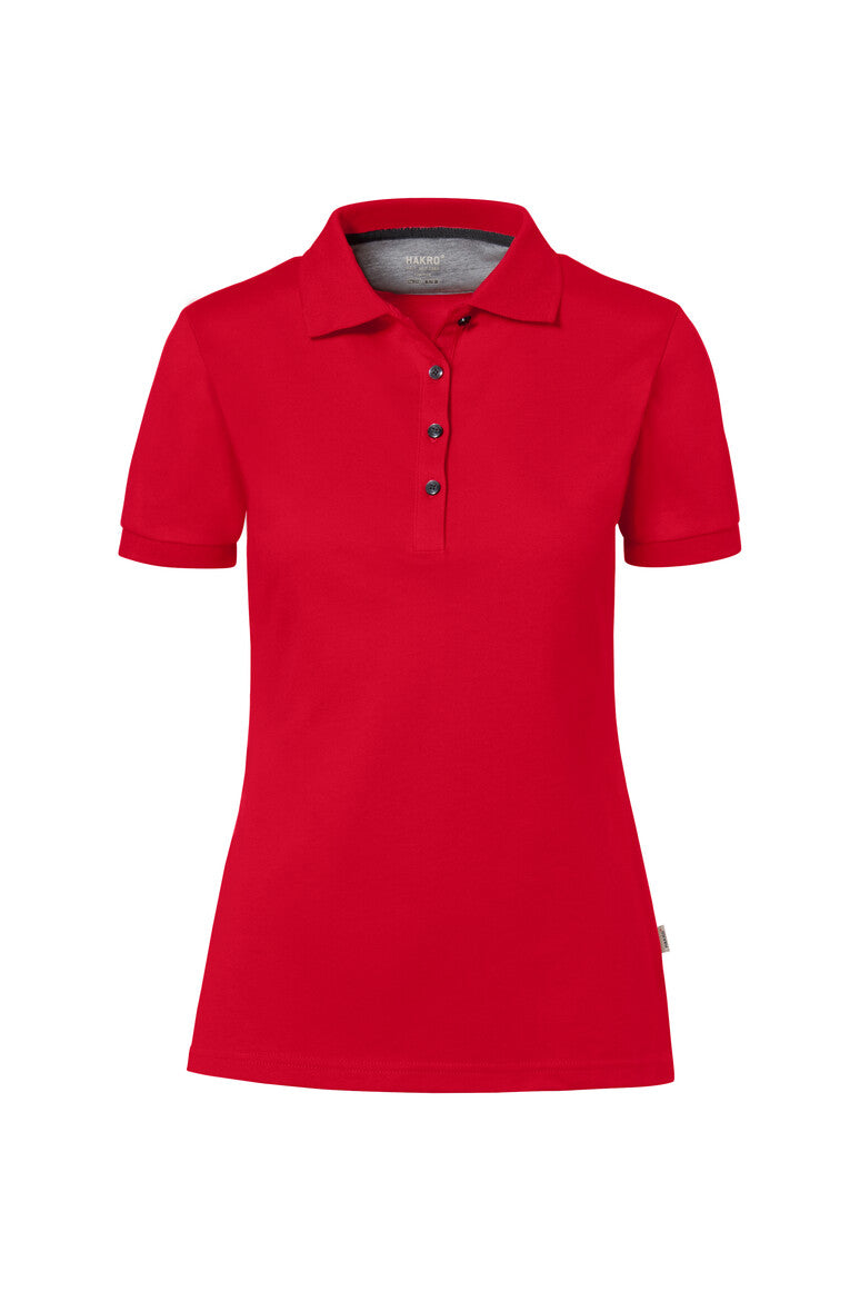HAKRO COTTON TEC® Damen Poloshirt 214 rot