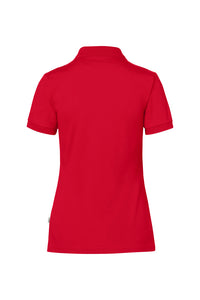 HAKRO COTTON TEC® Damen Poloshirt 214 rot