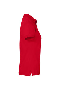 HAKRO COTTON TEC® Damen Poloshirt 214 rot