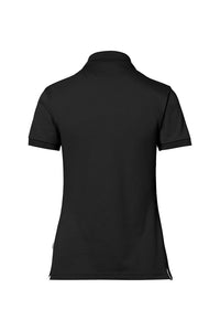 HAKRO COTTON TEC® Damen Poloshirt 214 schwarz