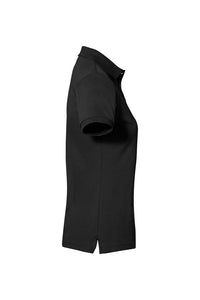 HAKRO COTTON TEC® Damen Poloshirt 214 schwarz