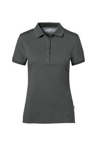 HAKRO COTTON TEC® Damen Poloshirt 214 anthrazit