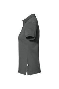 HAKRO COTTON TEC® Damen Poloshirt 214 anthrazit