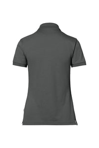 HAKRO COTTON TEC® Damen Poloshirt 214 anthrazit