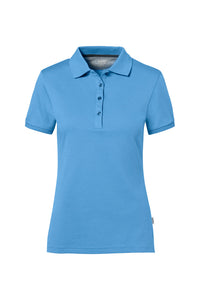 HAKRO COTTON TEC® Damen Poloshirt 214 malibublau
