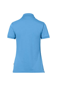 HAKRO COTTON TEC® Damen Poloshirt 214 malibublau