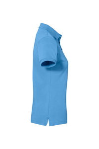 HAKRO COTTON TEC® Damen Poloshirt 214 malibublau