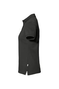 HAKRO COTTON TEC® Damen Poloshirt 214 karbongrau