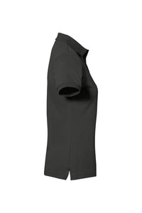 HAKRO COTTON TEC® Damen Poloshirt 214 karbongrau
