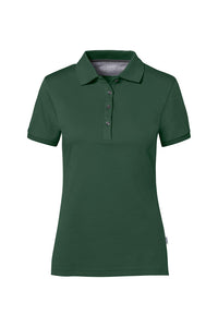 HAKRO COTTON TEC® Damen Poloshirt 214 tanne
