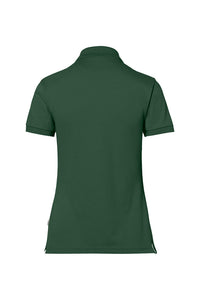 HAKRO COTTON TEC® Damen Poloshirt 214 tanne