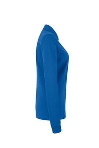 HAKRO Damen Longsleeve-Poloshirt MIKRALINAR® 215 royalblau